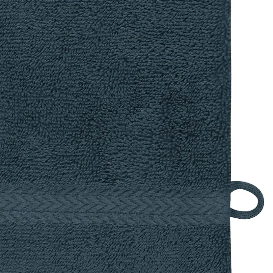 Sensei Maison Lot de 3 gants de toilette 550 g/m² Denim 16x22 cm LUXURY* Gant De Toilette