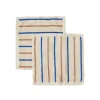 OYOY Living Lot de 2 gants de toilette marron en coton organique h30x30cm* Serviette De Toilette