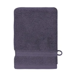 Sensei Maison Lot de 3 gants de toilette 550 g/m² Myrtille 16x22 cm LUXURY* Gant De Toilette