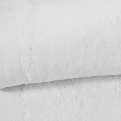 Sensei Maison Lot de 2 serviettes de toilette 500 g/m² Blanc 50x90 cm STUDIO* Serviette De Toilette