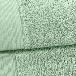 Sensei Maison Lot de 2 serviettes de toilette 500 g/m² Menthe 50x90 cm STUDIO