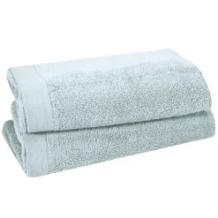 Sensei Maison Lot de 2 serviettes de toilette 500 g/m² Nuage 50x90 cm STUDIO