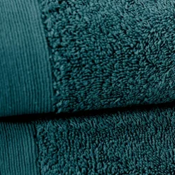 Sensei Maison Lot de 2 serviettes de toilette 500 g/m² Denim 50x90 cm STUDIO