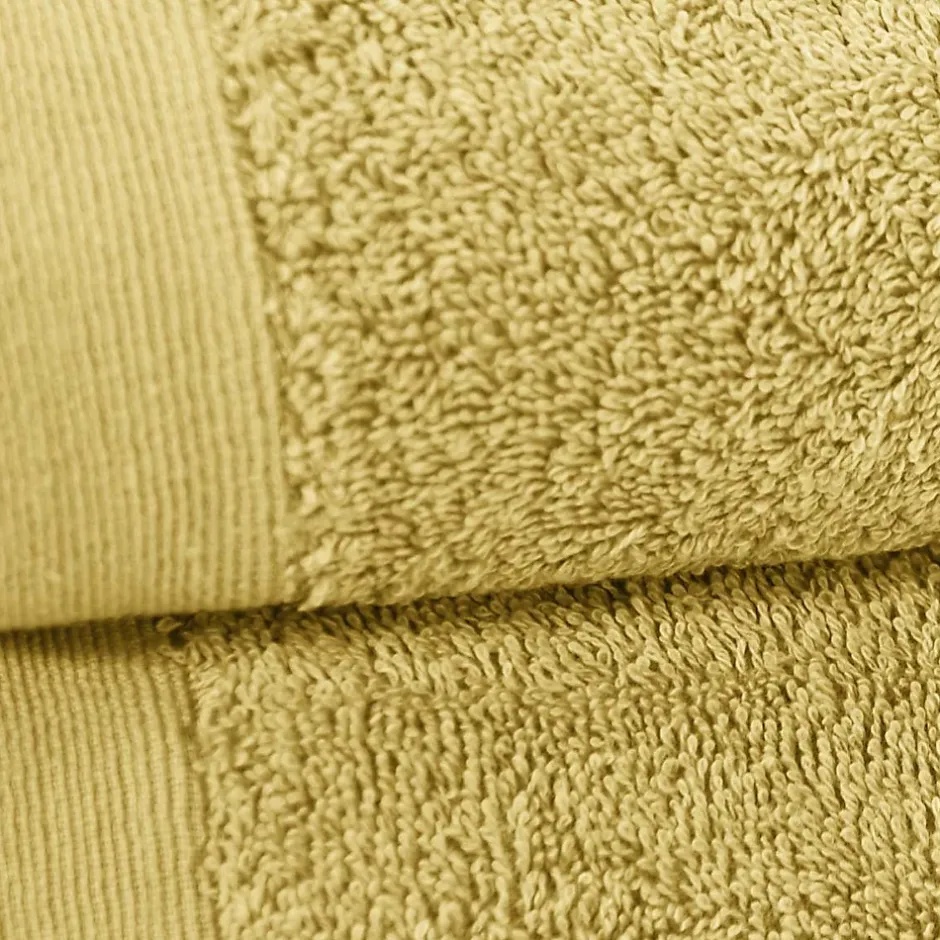 Sensei Maison Lot de 2 serviettes de toilette 500 g/m² Miel 50x90 cm STUDIO* Serviette De Toilette