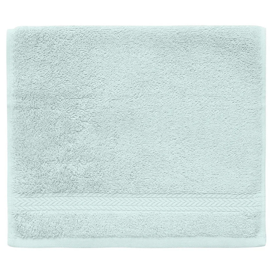 Sensei Maison Lot de 3 serviettes invité 550 g/m² Bleu Arctic 30x50 cm LUXURY* Serviette De Toilette