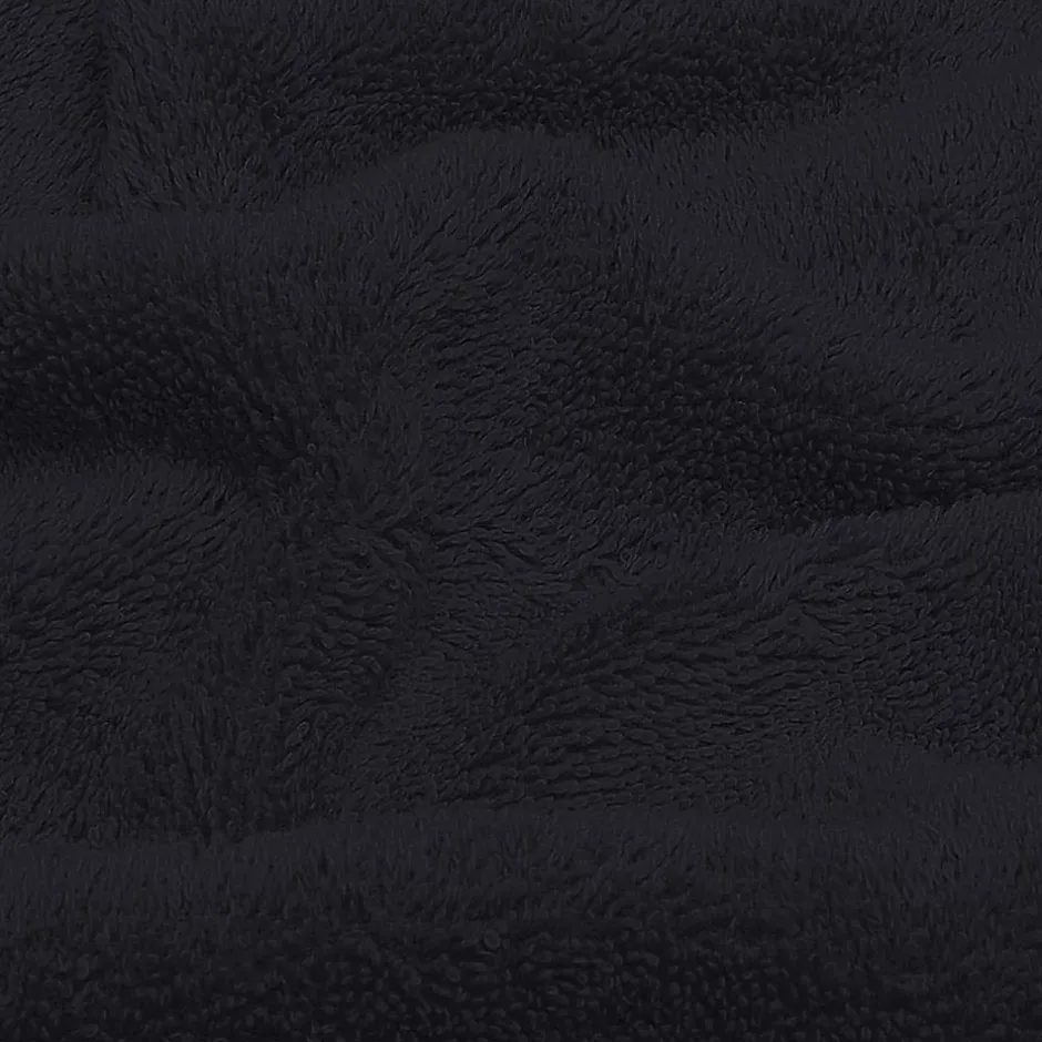 Sensei Maison Lot de 3 serviettes invité 550 g/m² Bleu Nuit 30x50 cm LUXURY