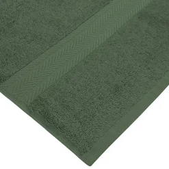 Sensei Maison Lot de 3 serviettes invité 550 g/m² Eucalyptus 30x50 cm LUXURY* Serviette De Toilette