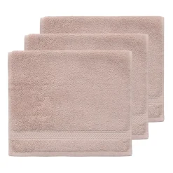 Sensei Maison Lot de 3 serviettes invité 550 g/m² Nude 30x50 cm LUXURY