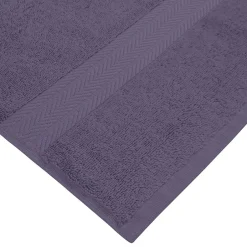 Sensei Maison Lot de 3 serviettes invité 550 g/m² Myrtille 30x50 cm LUXURY* Serviette De Toilette