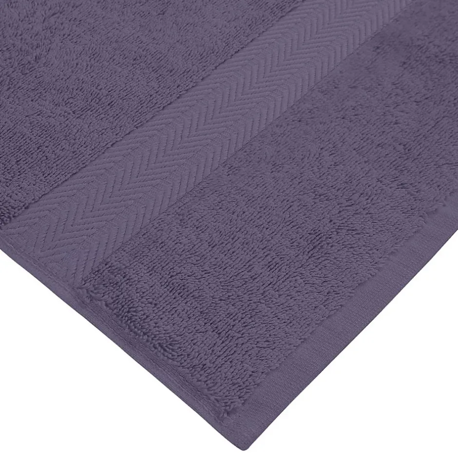 Sensei Maison Lot de 3 serviettes invité 550 g/m² Myrtille 30x50 cm LUXURY* Serviette De Toilette