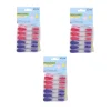 Lot de 3 x 12 Pinces à linge - Plastique - Multicolore* Etendoir À Linge