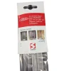 Schulte Lots de 2 joints d'étanchéité magnétiques pour portes et parois de douche, 210 cm, universels* Porte De Douche