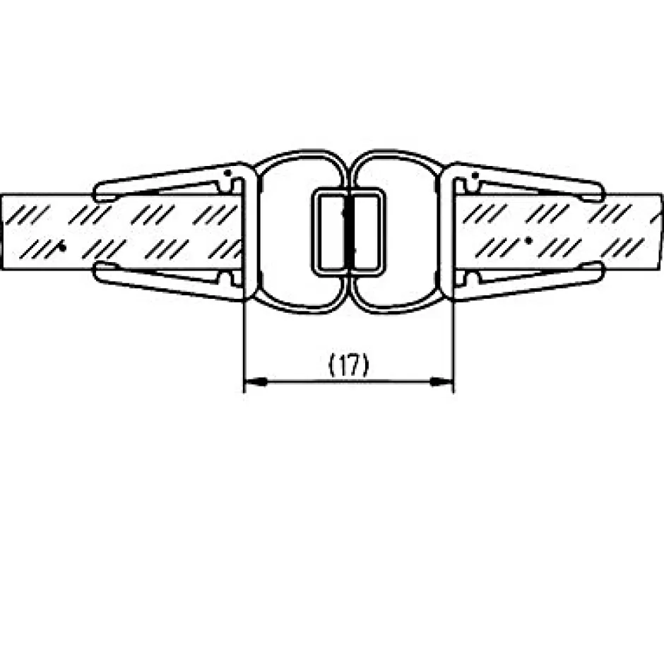 Schulte Lots de 2 joints d'étanchéité magnétiques pour portes et parois de douche, 210 cm, universels* Porte De Douche