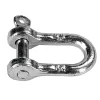 Chaubeyre Manille droite estampillée 5mm en acier zingué - - 8362005