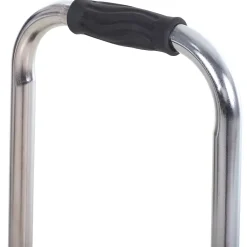 Homcom Marche avec barre d'appui - marchepied de sécurité - marche d'accès au bain - plateforme & patins antidérapants - acier galvanisé* Siège De Douche