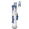 Geberit Mécanisme de chasse double débit pour réservoir encastré Sigma Omega et Delta 12 cm* Chasse D'Eau