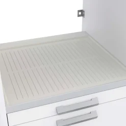 T-Bath Meuble armoire pour machine à laver 67,2x144cm blanc* Rangement Buanderie
