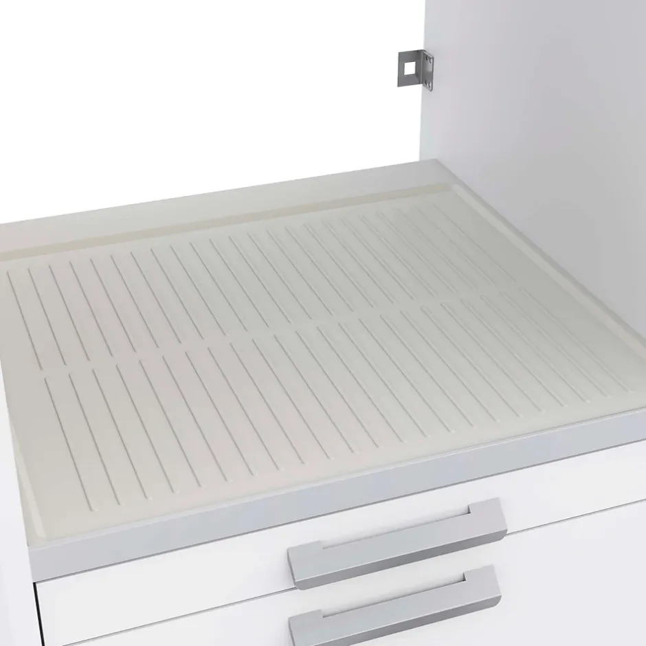 T-Bath Meuble armoire pour machine à laver 67,2x144cm blanc* Rangement Buanderie