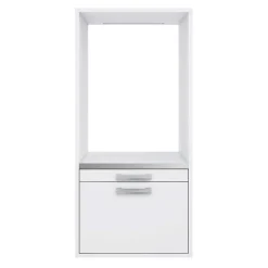 T-Bath Meuble armoire pour machine à laver 67,2x144cm blanc* Rangement Buanderie
