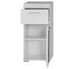 Chb Collection Meuble bas - Mélaminé - Blanc - 37 - 79 - 31 cm* Armoire De Salle De Bains