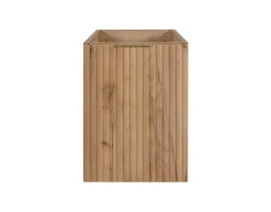 Furnidea Meuble bas de salle de bain à suspendre avec une porte FLOW CHÊNE 40 cm