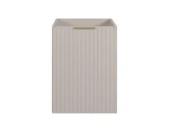 Furnidea Meuble bas de salle de bain à suspendre avec une porte FLOW CACHEMIRE 40 cm