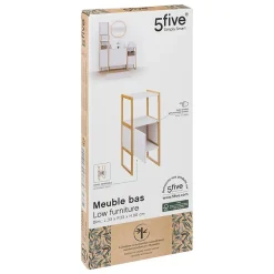 5Five Meuble bas sous lavabo Naturéo blanc - Blanc-