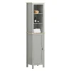 Sobuy Meuble Colonne de Salle de Bain, Armoire Haute, BZR68-HG,