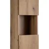 Furnidea Meuble colonne de salle de bain à suspendre NOVA OAK 30 X 140 cm* Colonne De Salle De Bains