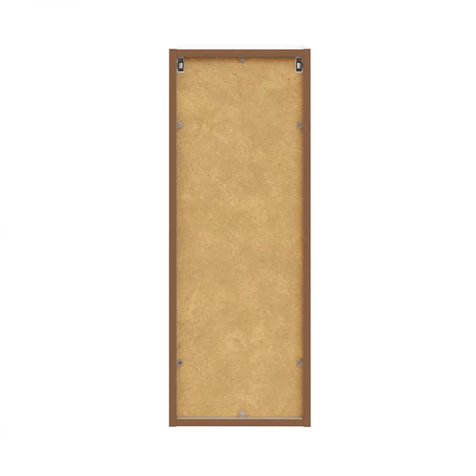Furnidea Meuble colonne de salle de bain à suspendre DALIA CACHEMIRE 30/80 cm