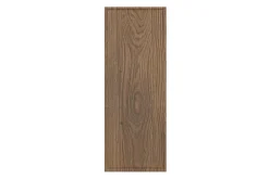Furnidea Meuble colonne de salle de bain suspendu TALIA CASELLA noir et chêne 30 x 80 cm
