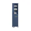 Sobuy Meuble Colonne de salle de bains, Placard de Rangement, BZR112-B,