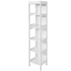 Sobuy Meuble Colonne de Salle de Bain Armoire Haute étagère avec 6 étagères, BZR14-W,* Colonne De Salle De Bains