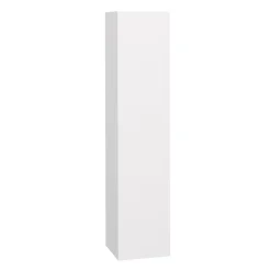 IDMarket Meuble colonne salle de bain suspendu blanc LILA* Armoire De Salle De Bains