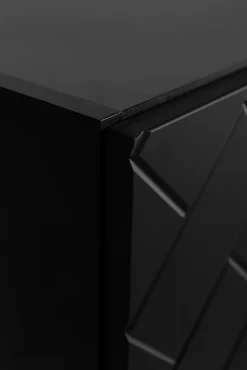 Furnidea Meuble colonne suspendu de salle de bain MADIS NOIR 35 X 136 cm G* Colonne De Salle De Bains
