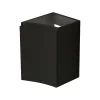 Meuble complément sous vasque graphite mat Vague 34 cm version droite