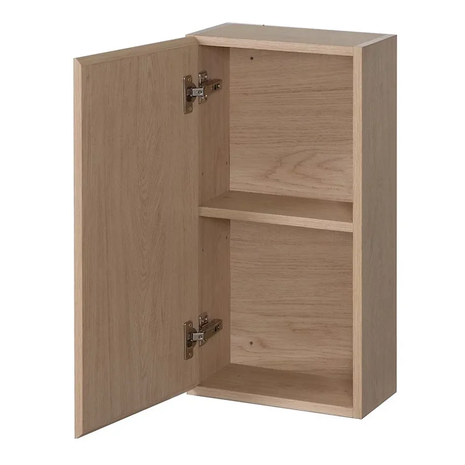 Mob-In Meuble de rangement - Meuble haut 1 porte - Faible profondeur* Colonne De Salle De Bains|Meuble De Salle De Bains Faible Profondeur