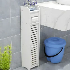 Facility'S Meuble de rangement avec dérouleur de papier toilette* Meuble Wc