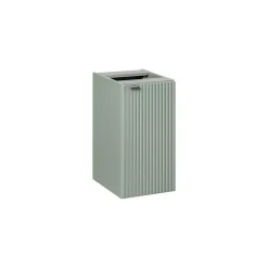 Meublorama Meuble de rangement salle de bain ELVINA 1 porte H57 cm Vert sauge pastel Suspendu* Armoire De Salle De Bains