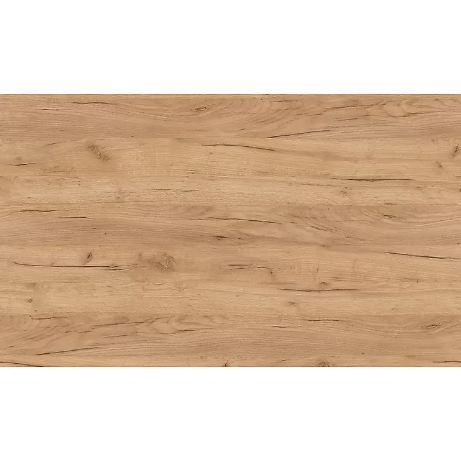 Planète Bain Meuble de salle de bain - 80 cm - Avec vasque à poser - Effet chêne brut - A suspendre - KARAIB* Meuble Vasque