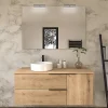 Cosyneo Meuble de salle de bain avec vasque à poser ronde KING - 100cm