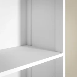 ProximaX Meuble de salle de bain, armoire haute à 3 étagères et 1 tiroir, étagère de salle de bain, meuble de salle de bain, blanc* Meuble Wc