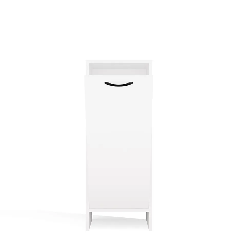 3xE Living Meuble de salle de bain, blanc, 35 x 67 x 30 cm