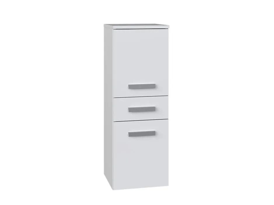 3xE Living Meuble de salle de bain, blanc mat, 85 x 30 x 30 cm* Armoire De Salle De Bains