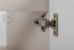 3xE Living Meuble de salle de bain, Cachemire + poignée dorée, 40 x 57 x 46 cm* Lave-Mains