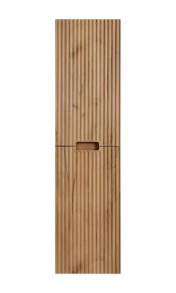 3xE Living Meuble de salle de bain, chêne Craft, 35 x 136 x 27 cm* Colonne De Salle De Bains