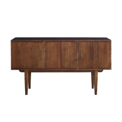 Bois Dessus Bois Dessous Meuble de salle de bain en mindi massif 135 cm* Meuble Sous-Vasque