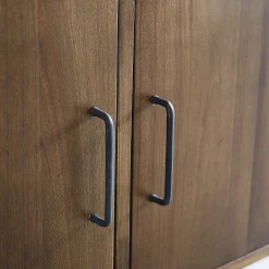 Bois Dessus Bois Dessous Meuble de salle de bain en mindi massif 135 cm* Meuble Sous-Vasque