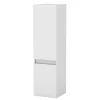 AICA Sanitaire Meuble de salle de bain mural, 30x30x110 cm, colonne blanche,* Armoire De Salle De Bains|Meuble De Salle De Bains Faible Profondeur