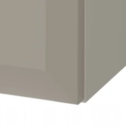 Furnidea Meuble de salle de bain sous vasque suspendu DELCA cachemire 60 cm